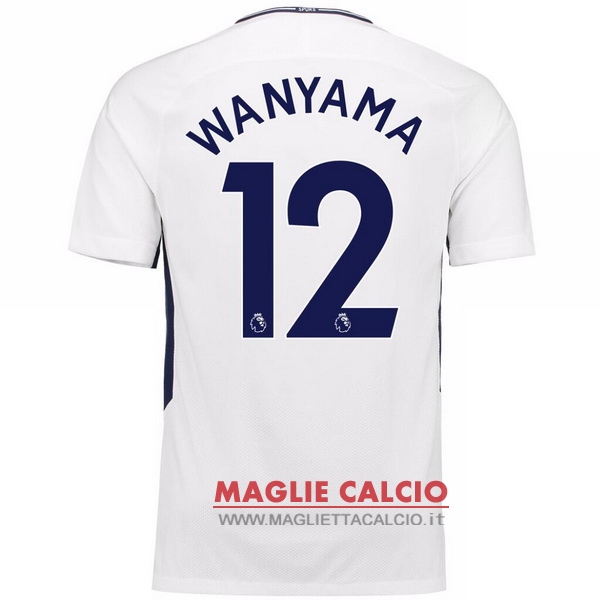 nuova maglietta tottenham hotspur 2017-2018 wanyama 12 Prima